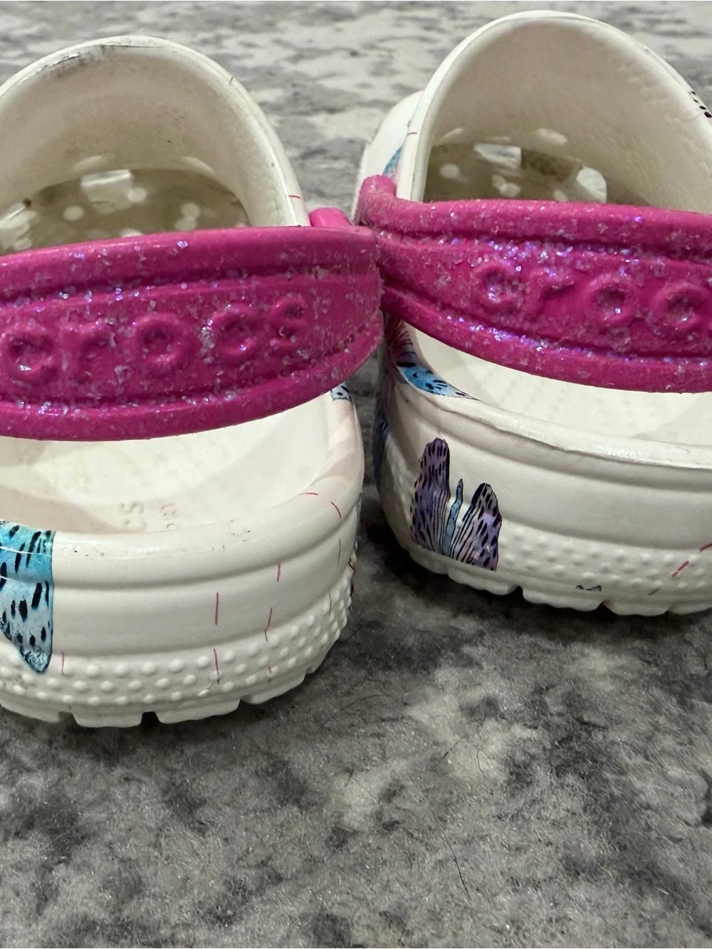 CROCS comfortable white